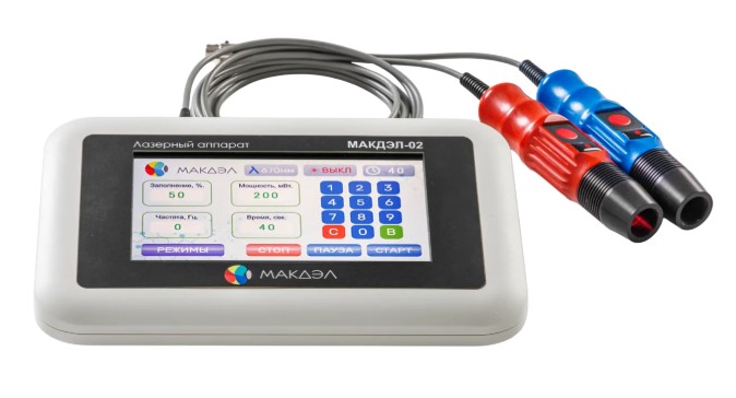 аппарат лазерный физиотерапевтический многофункциональный «макдэл-02» фото