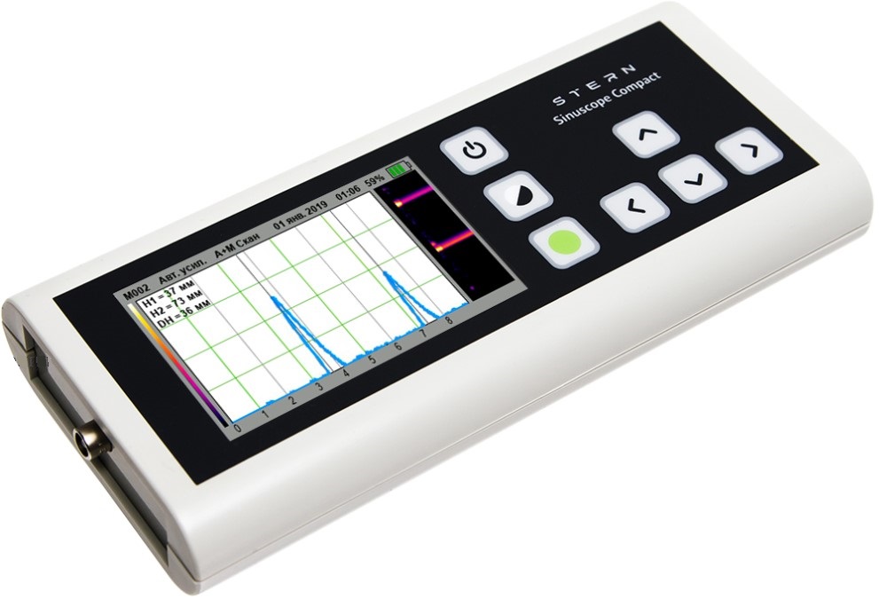 Прибор для быстрой ультразвуковой диагностики носовых и лобных пазух "Stern Sinuscope» compact    