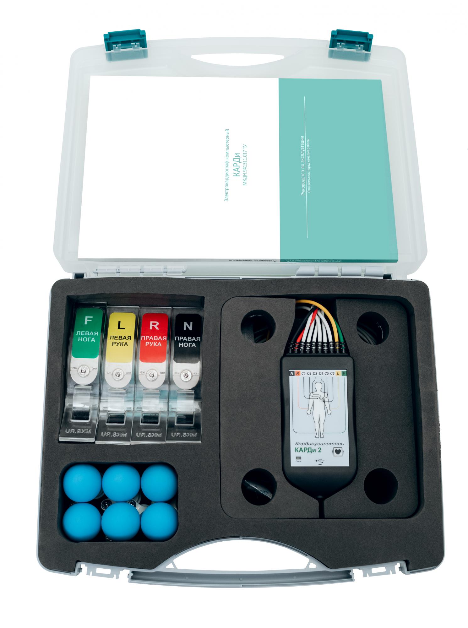 электрокардиограф для регистрации экг в состоянии покоя и/или во время физических нагрузок с компьютерной интерпретацией результатов фото