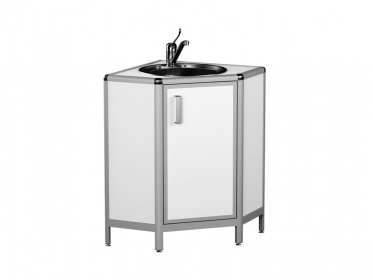 Стол лабораторный с мойкой АСК СЛМ.01.01