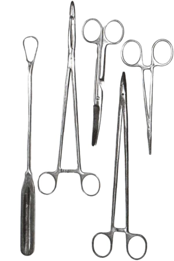 Набор инструментов для кесарева сечения