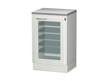 Стол-тумба медицинский СЕ 110-2М-ПЗ с бактерицидной лампой