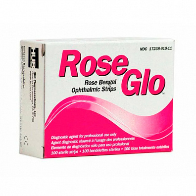 диагностические полоски rose bengal фото