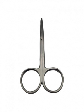 ножницы глазные тупоконечные прямые, 113 мм фото