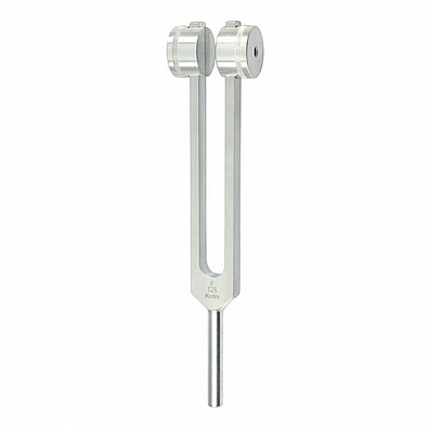 Камертон алюминиевый с демпферами 08.14012.101 (33520, частота 128 Гц) KaWe, Германия