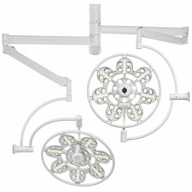 Светильник операционный потолочный 500/500lт (без аварийного питания), Эмалед, Россия