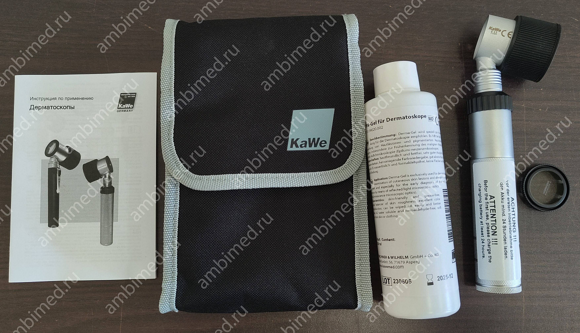 дерматоскоп kawe eurolight d30 2,5 в - евролайт 2,5 в фото