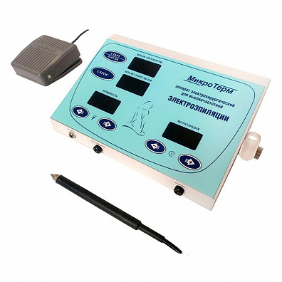 Электроэпилятор «Микротерм» (флеш) ручка черная 100 мм