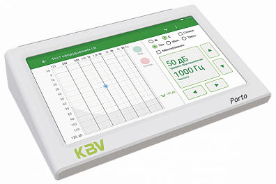 Аудиометр KBV Porto поликлинический